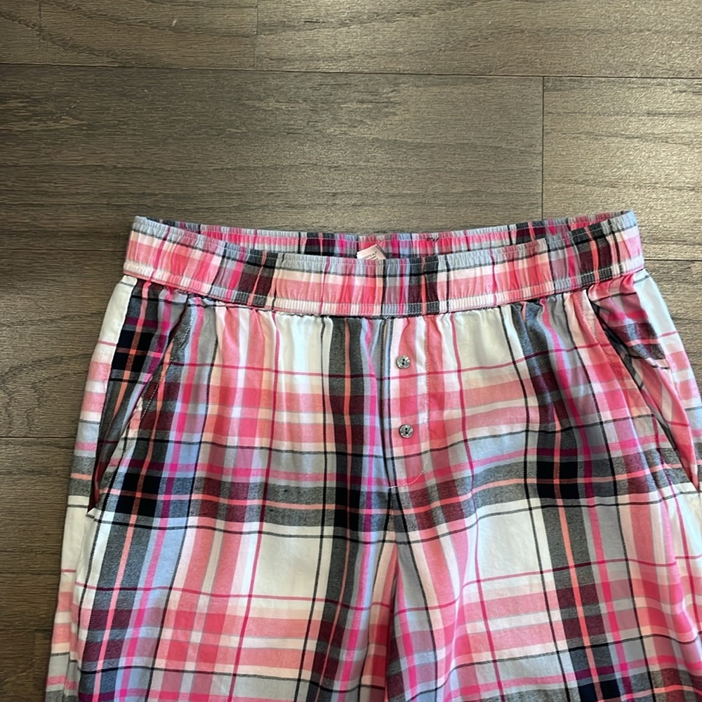 Victoria’s Secret Pink Plaid Pajama Set - Size XS SHORT - Picture 9 of 11